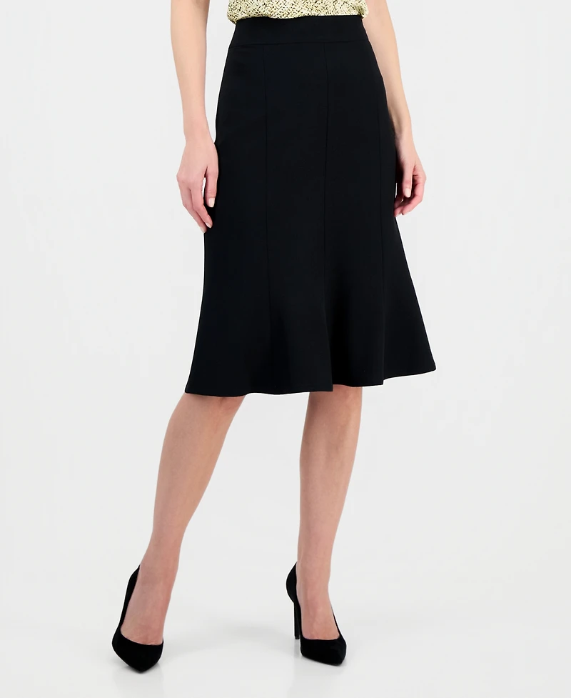 Kasper Women's Core Julia Stretch Crepe A-Line Skirt