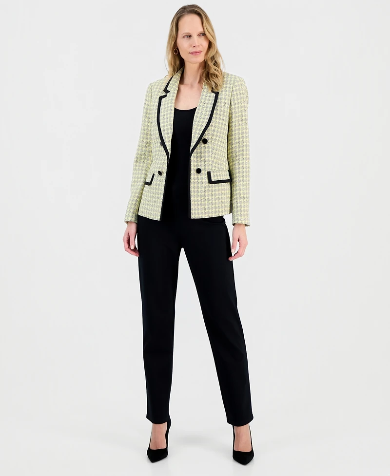 Kasper Women's Tweed Faux-Double-Breasted Jacket