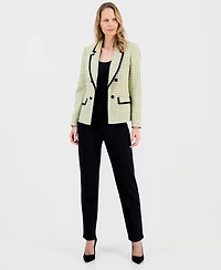 Kasper Women's Tweed Faux-Double-Breasted Jacket