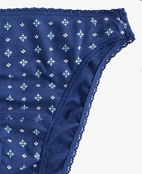 Charter Club Women's Everyday Cotton Bikini Underwear, Created for Macy's