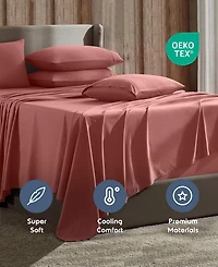 Nestl Extra Deep Pocket 6-Pc. Sheet Set, California King