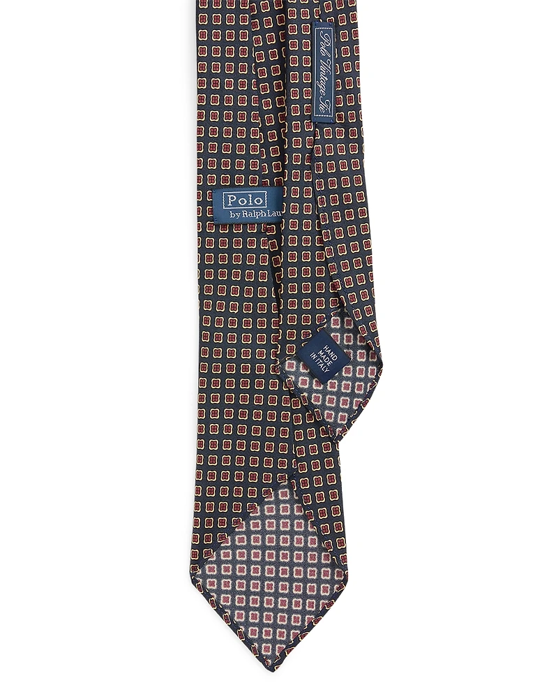 Polo Ralph Lauren Men's Vintage-Inspired Neat Silk Tie