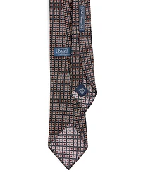 Polo Ralph Lauren Men's Vintage-Inspired Neat Silk Tie