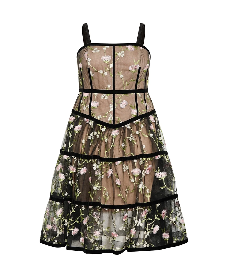 City Chic Women's Plus Splendour Dress