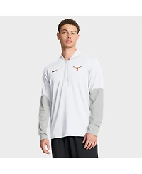 Nike Men's White Texas Longhorns One Goal Performance Half-Zip Pullover Sweatshirt