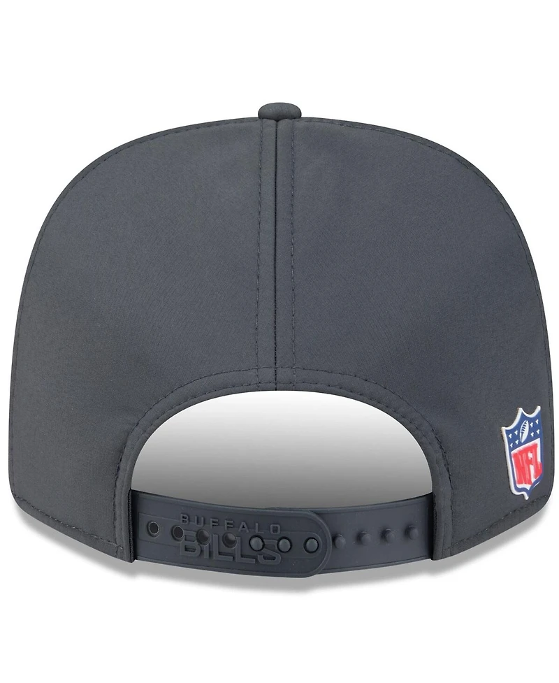 New Era Men's Charcoal Buffalo Bills 2025 Sideline Cold Weather 9SEVENTY Adjustable Hat