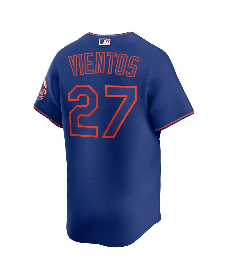 Nike Men's Mark Vientos Royal New York Mets Alternate Limited Player Jersey