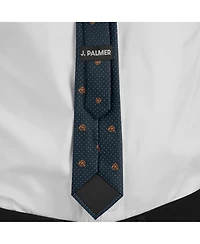 J. Palmer Men's Chicago Bears Game Day Polka Dot Tie