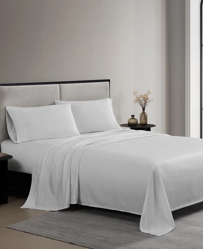 Vera Wang Printed Sateen T300 4-Pc. Sheet Set