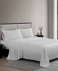 Vera Wang Printed Sateen T300 4-Pc. Sheet Set