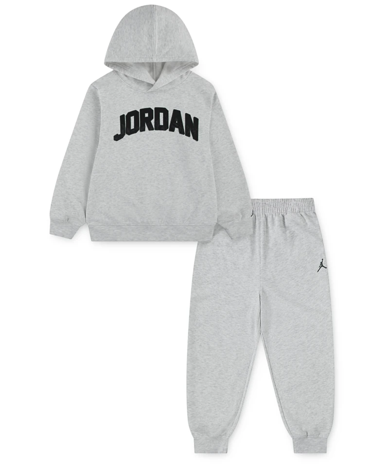 Jordan Boys 4-7 2-Piece Graphic Print Hoodie and Jogger Pants Set
