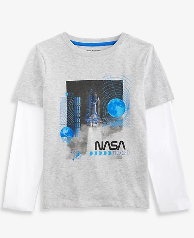 Epic Threads Boys 5-20 Nasa Layered-Look T-Shirt, Macy's Exclusive