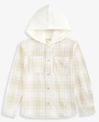 Epic Threads Boys 5-20 Knit Flannel Hoodie, Macy's Exclusive
