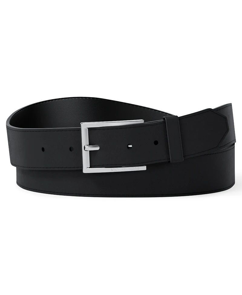 Michael Kors Men's Rectangular Dress Belt