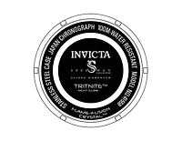 Invicta Men's 41558 Speedway Quartz Chronograph Black Dial Watch