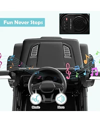 Costway 12V Kids Ride on Truck Car Battery Powered Electric Vehicle with Remote Control