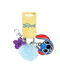 Disney Lilo & Stitch Multi-Charm and Pom Pom Keychain