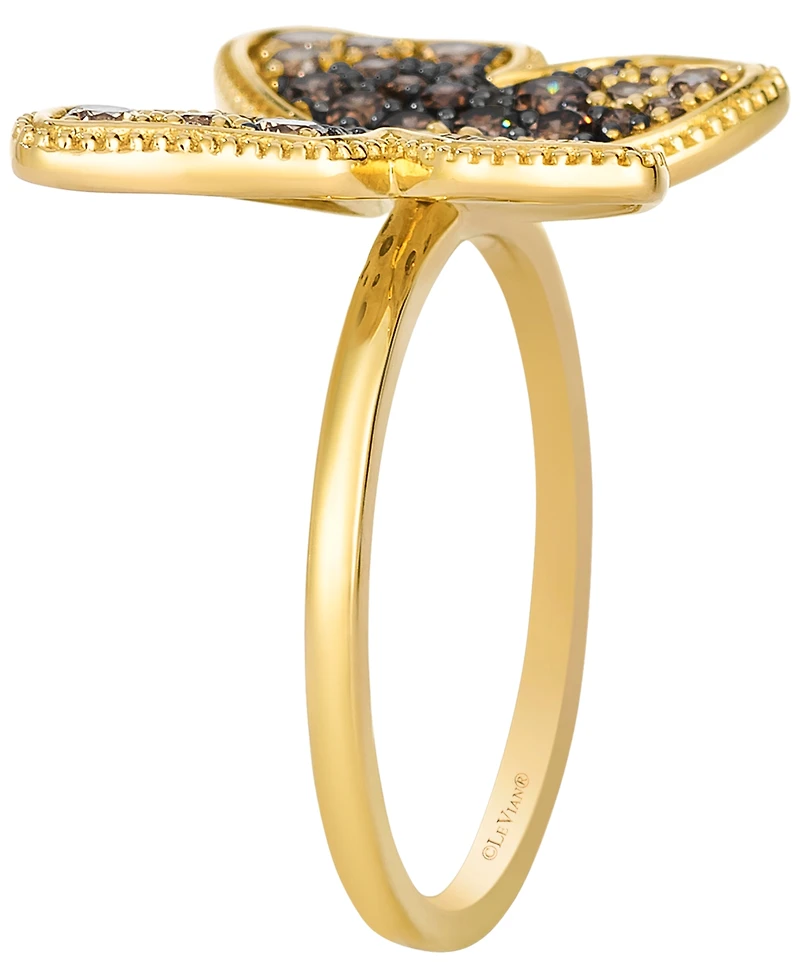 Le Vian Chocolate Ombre Diamond (1 ct. t.w.) Ring in 14K Honey Gold