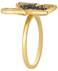 Le Vian Chocolate Ombre Diamond (1 ct. t.w.) Ring in 14K Honey Gold