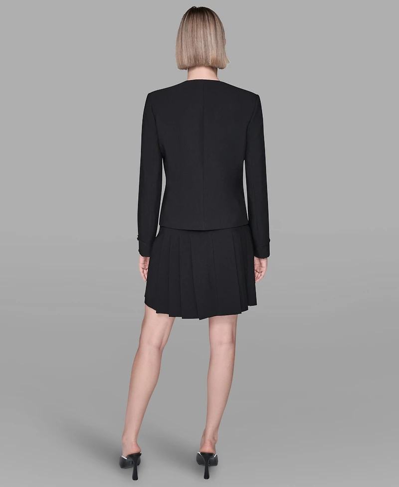 Karl Lagerfeld Paris Women's Embellished Long-Sleeve Jacket