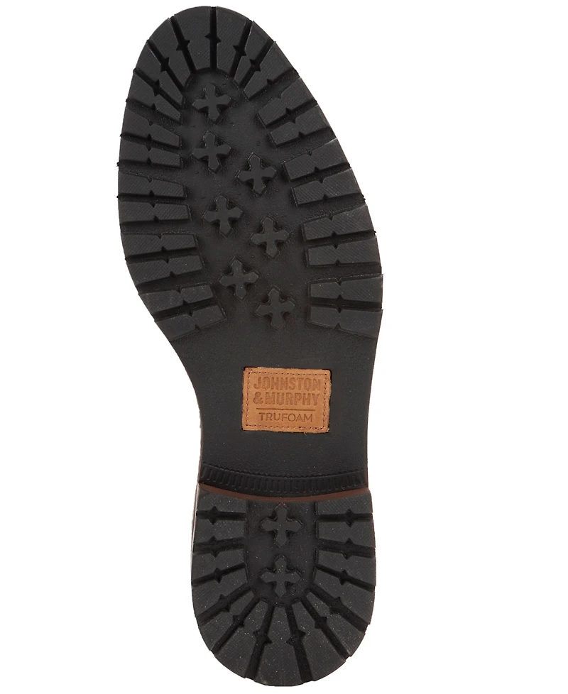 Johnston & Murphy Men's Barrett Plain Round Toe Boots