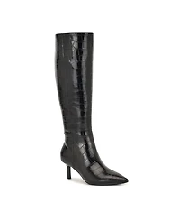 Nine West Women's Kimdee 9X9 Tall Stiletto Dress Boots