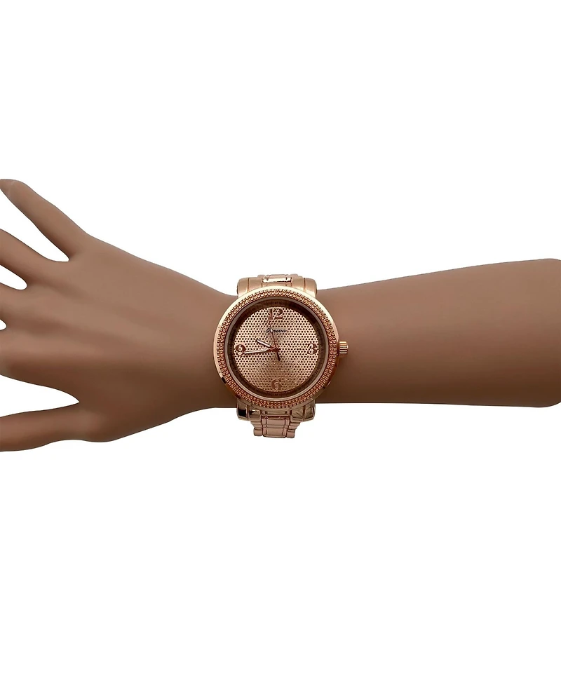 Olivia Pratt Rose Gold Bold Women Watch