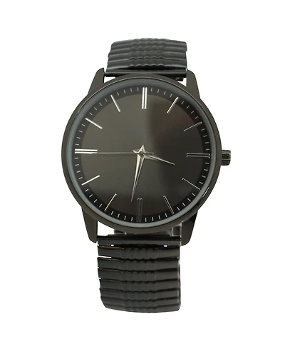Olivia Pratt Gunmetal Retro Everyday Stretch Women Watch