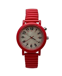 Olivia Pratt Stretch Band Easy Read Nurse Watch with Second Hand Women Watch