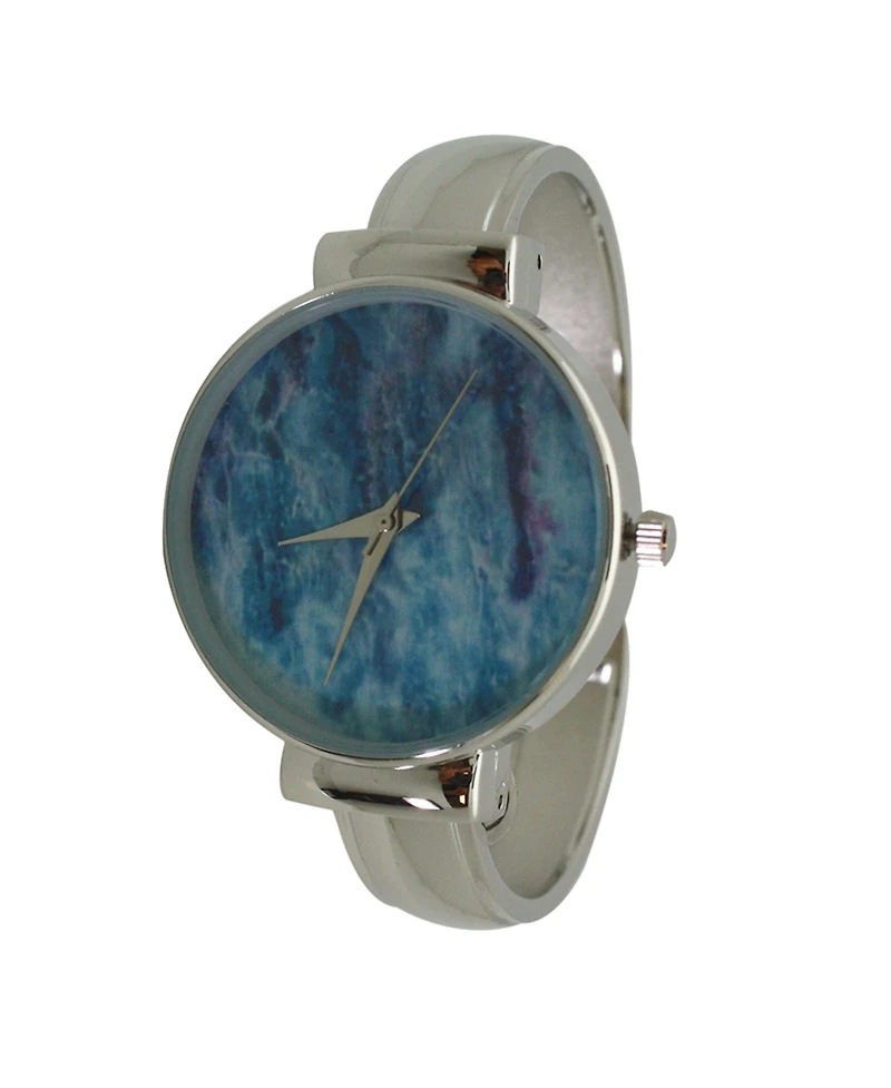 Olivia Pratt Stainless Steel Bangle Watch