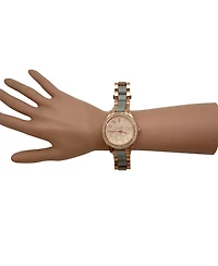 Olivia Pratt Rose Gold Rhinestones Dial Women Watch