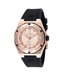 Technomarine Women's Tm- Coral Quartz Rose Gold Dial Watch