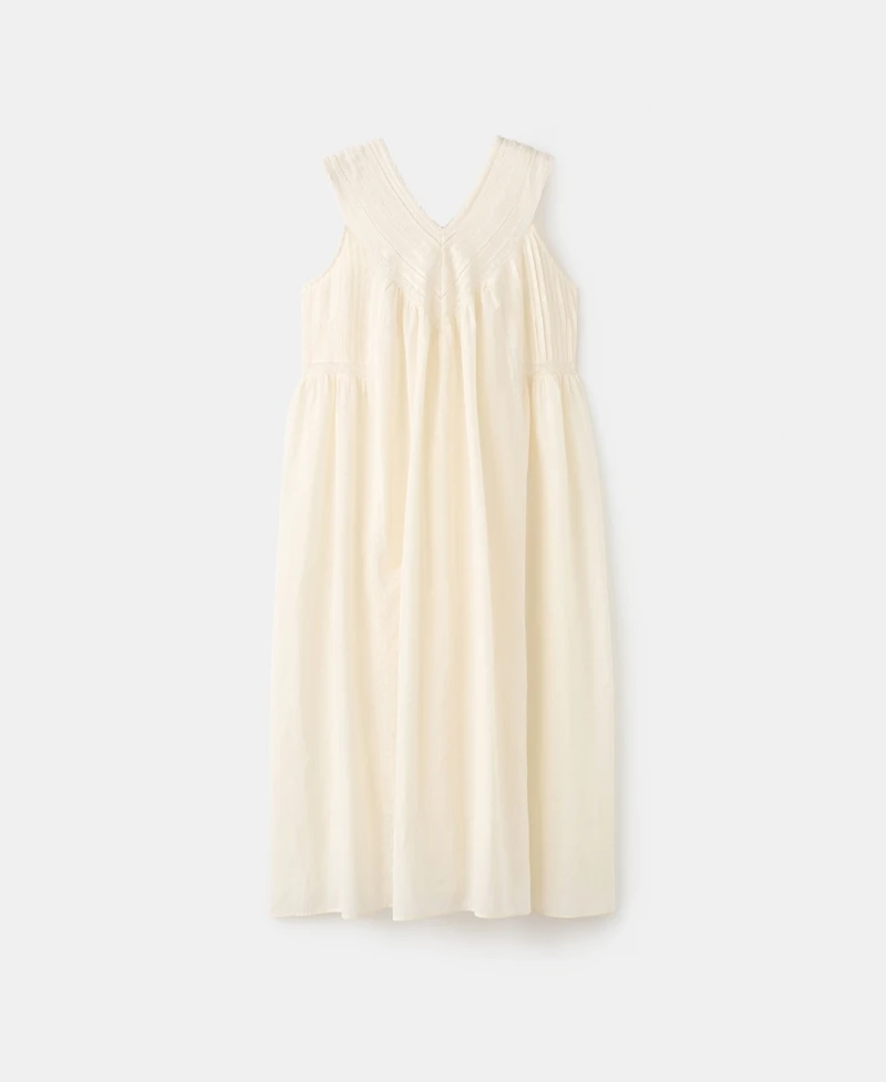 Mango Women's Cotton Lace Nightdress
