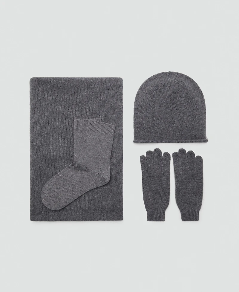 Mango Women's Cashmere Gloves