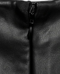Mango Women's Leather-Effect Skort