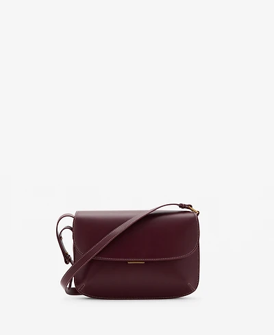 Mango Women's Flap Crossbody Bag