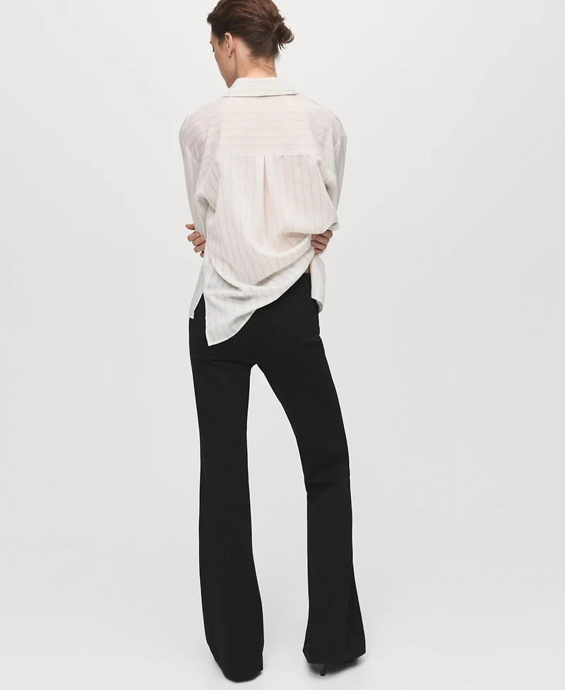 Mango Women's Seam Detail Leggings