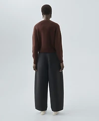 Mango Women's Chunky Knit Wool-Blend Cardigan