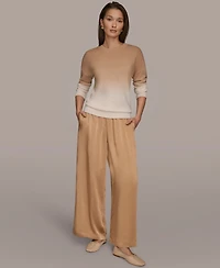 Donna Karan Weekend Women's Long Sleeve Crew Neck Top