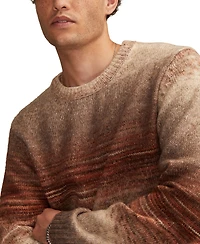 Lucky Brand Men's Space Dye Crewneck Sweater