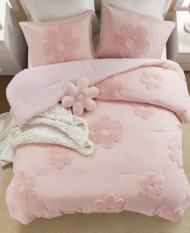 Intelligent Design Gracie Floral Reversible 4-Pc. Comforter Set, Full/Queen