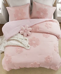 Intelligent Design Gracie Floral Reversible 4-Pc. Comforter Set, Full/Queen