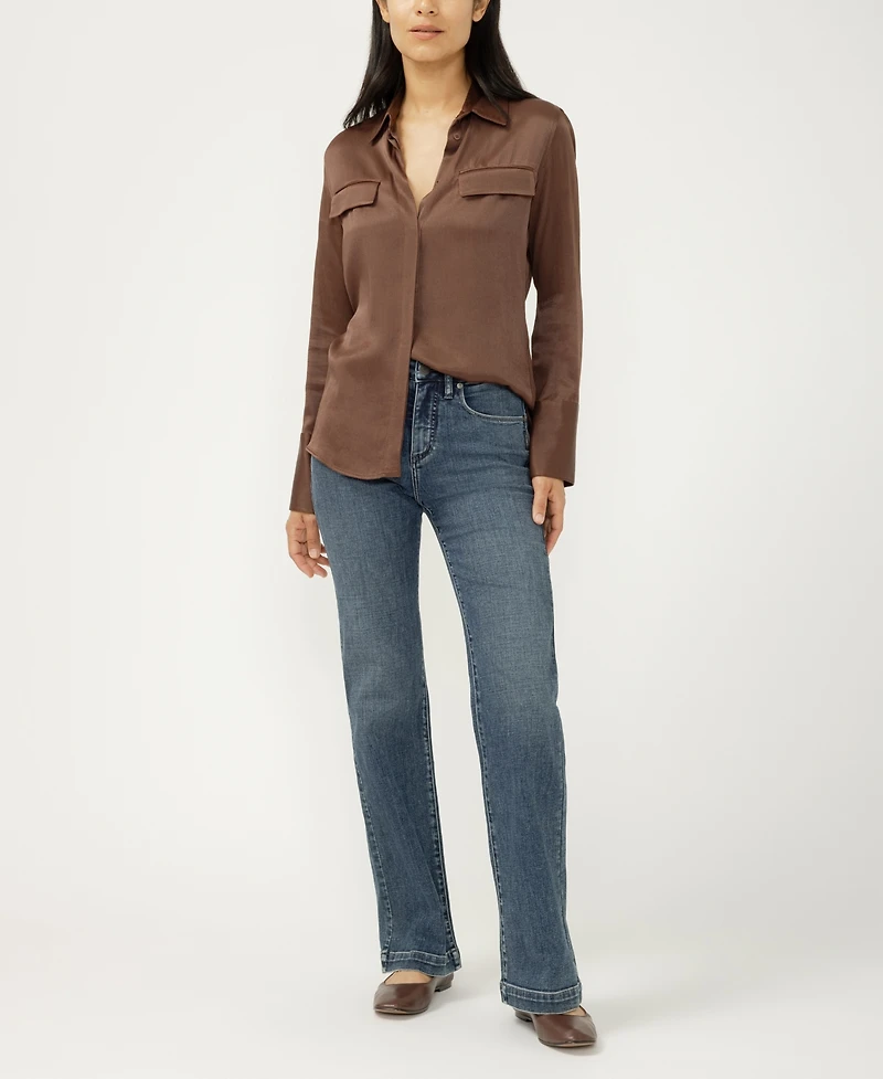 Silver Jeans Co. Women's Avery Curvy-Fit Trouser