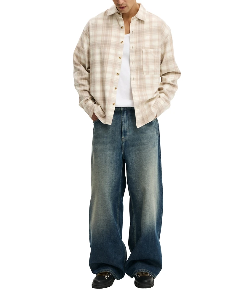 Cotton On Men's Tribeca Long-Sleeve Shirt
