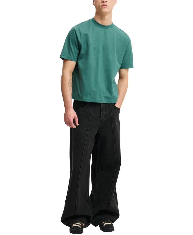 Cotton On Men's Cropped Fit T-Shirt