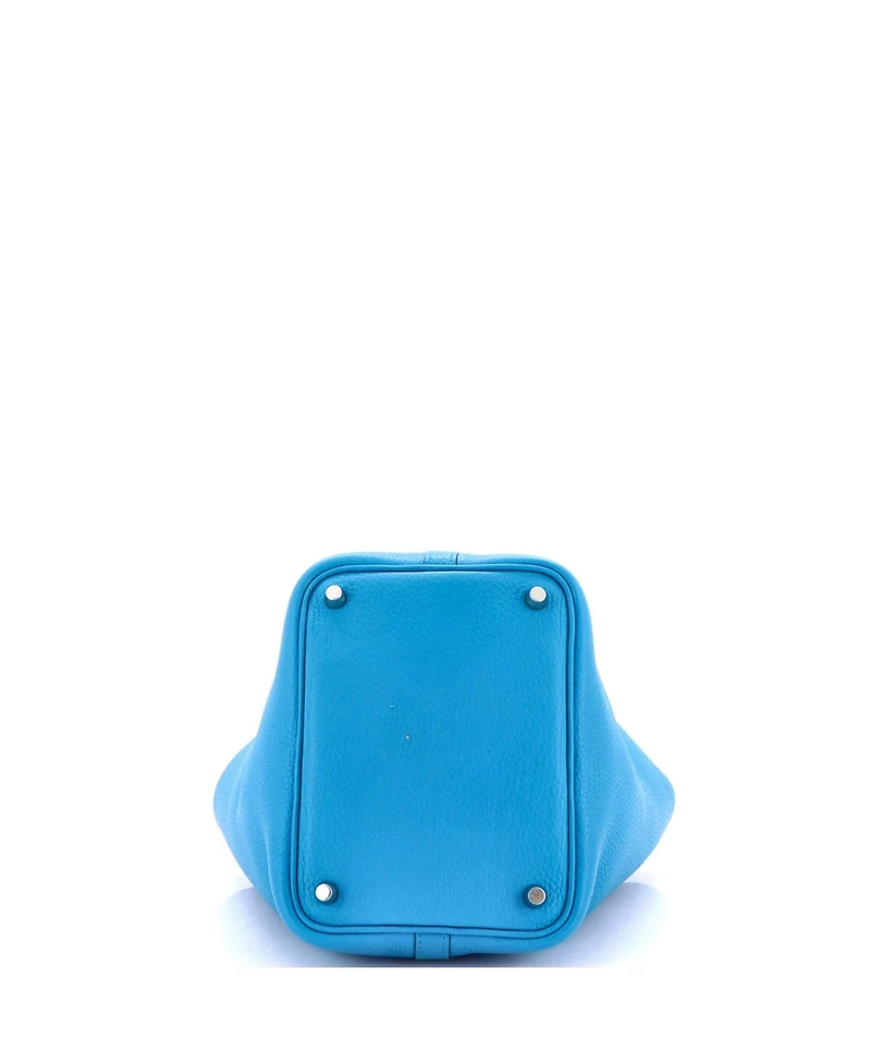 Pre-Owned HERMA‰S Pm Picotin Lock Bag Clemence