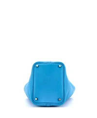 Pre-Owned HERMA‰S Pm Picotin Lock Bag Clemence