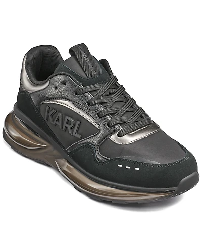 Karl Lagerfeld Paris Men's Side Round Toe Runner Shoes