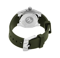 Technomarine Women's Tm-416054 Coral Quartz 3 Hand Olive Green Dial Watch