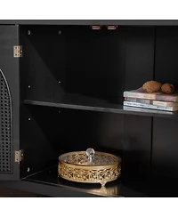 Streamdale Rattan Door Sideboard Buffet Cabinet